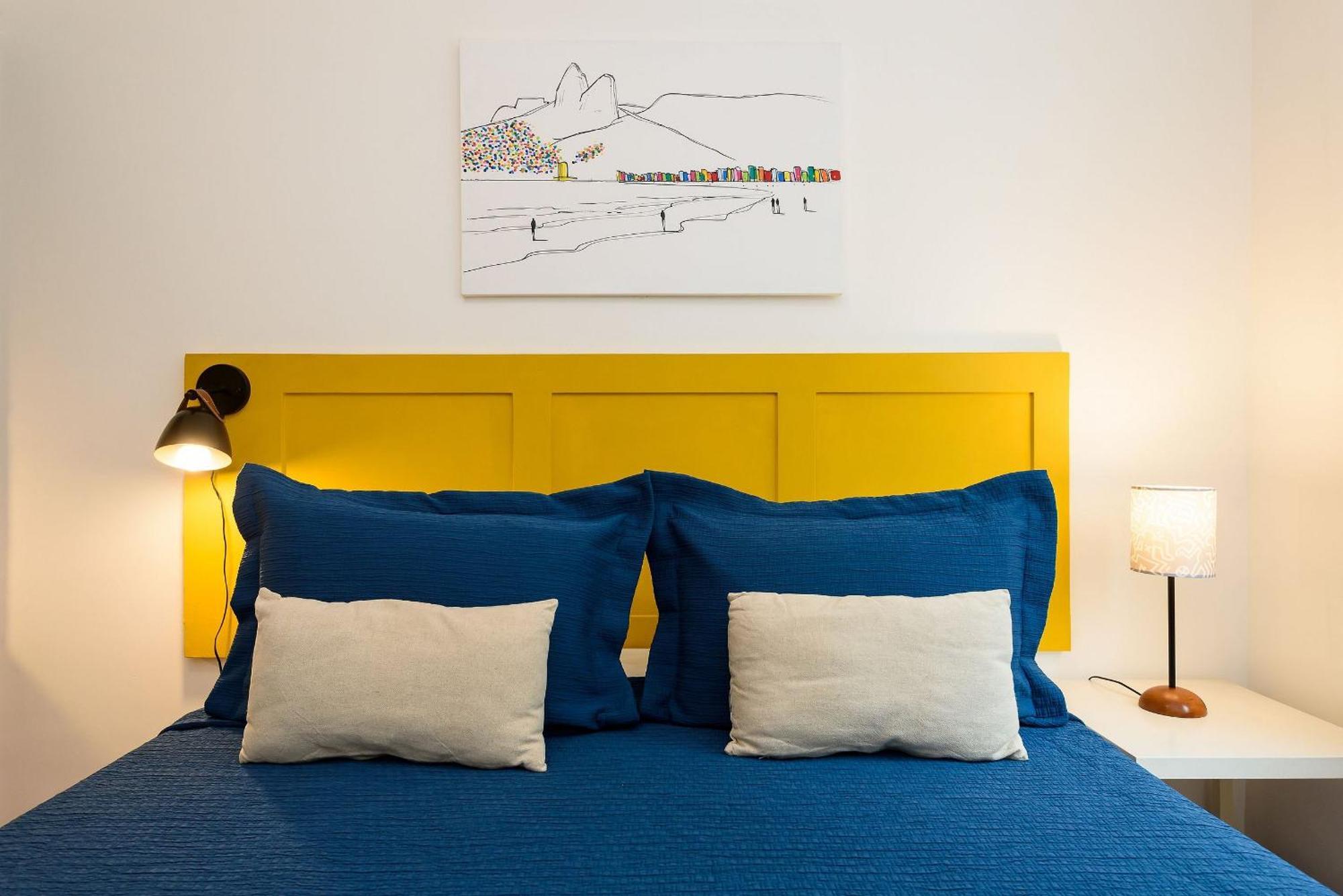 Apartamento Omar Do Rio - Jg 40/104: Ipanema, Internet 250mbps, Smart Tv, Workstation, 20m Do Metrô General Osório E A 500m Da De Ipanema Río de Janeiro